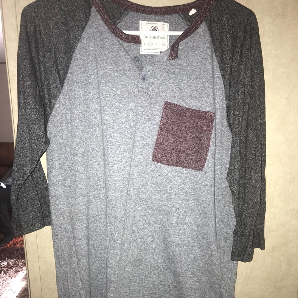 On the Byas quarter sleeve tee (PacSun)